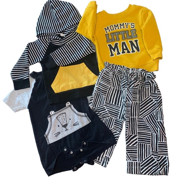 Bundle SET 12 Month Old 4 Piece Pants , hoodie, sweatshirt, oneZEE - Picture 2 of 8